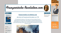 Desktop Screenshot of franzoesische-revolution.com